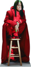 Load image into Gallery viewer, BILLIE EILISH -RED - 63&quot; TALL- CARDBOARD CUTOUT STANDEE PARTY DECOR