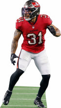 Load image into Gallery viewer, ANTOINE WINFIELD JR  TAMPA BAY BUCS #1 73" TALL CARDBOARD CUTOUT STANDEE - PARTY DECOR (Copy) (Copy) (Copy) (Copy) (Copy) (Copy) (Copy)