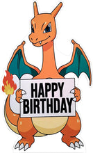 Load image into Gallery viewer, POKEMON CHARIZARD DRAGO  60" TALL CARDBOARD CUTOUT STANDEE - PARTY DECOR (Copy)