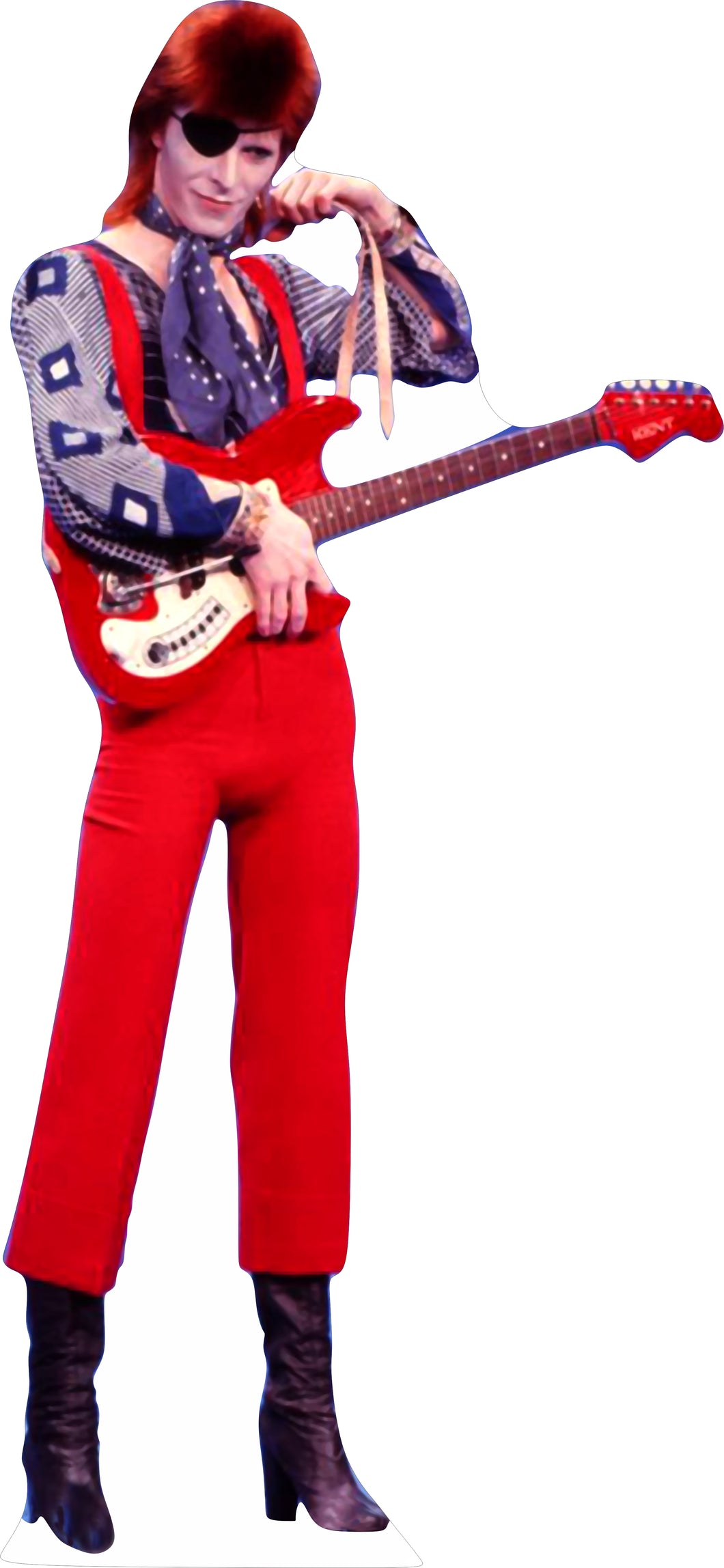 Copy of DAVID BOWIE in RED 75