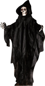 HALLOWEEN #1 BLACK ROBE  78" TALL CARDBOARD CUTOUT STANDEE - PARTY DECOR (Copy)