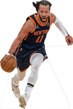 Load image into Gallery viewer, JALEN BRUNSON #2 NY KNICKS BLUE 70" TALL CARDBOARD CUTOUT STANDEE - PARTY DECOR (Copy) (Copy)