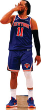 Load image into Gallery viewer, JALEN BRUNSON#4 NYKNICKS #3 SIGN 74" TALL CARDBOARD CUTOUT STANDEE - PARTY DECOR (Copy) (Copy)