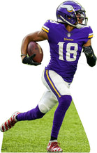 Load image into Gallery viewer, JUSTIN JEFFERSON MINN VIKINGS  73&quot; TALL CARDBOARD CUTOUT STANDEE - PARTY DECOR (Copy) (Copy)