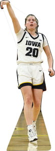 KATE MARTIN IOWA HAWKEYE 80" TALL CARDBOARD CUTOUT STANDEE - PARTY DECOR (Copy) (Copy)