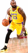 Load image into Gallery viewer, LEBRON JAMES LAKERS 81" TALL LIFE SIZE CARDBOARD CUTOUT PARTY DECOR (Copy) (Copy) (Copy) (Copy)