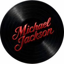 Load image into Gallery viewer, MICHAEL JACKSON  RECORD  SIGNATURE -28" ROUND - CARDBOARD CUTOUT STANDEE (Copy) (Copy) (Copy)