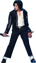 Load image into Gallery viewer, MICHAEL JACKSON WITH MIC  -70" TALL - LIFE SIZE CARDBOARD CUTOUT STANDEE (Copy) (Copy) (Copy) (Copy)