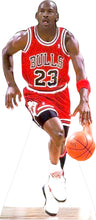 Load image into Gallery viewer, MICHAEL JORDAN #2 RED 78"TALL CARDBOARD CUTOUT STANDEE - PARTY DECOR (Copy)