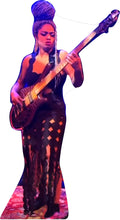 Load image into Gallery viewer, MOHINI DEY #1 BASSIST 65"TALL CARDBOARD CUTOUT STANDEE - PARTY DECOR (Copy) (Copy) (Copy) (Copy) (Copy) (Copy)