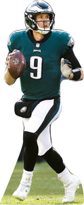 NICK FOLES - PHILA EAGLES 80" TALL CARDBOARD CUTOUT STANDEE - PARTY DECOR (Copy)