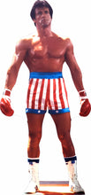 Load image into Gallery viewer, STALLONE ROCKY BALBOA#2 R/W/B  - 72" TALL LIFE SIZE CARDBOARD CUTOUT STANDEE  -PARTY DECOR (Copy)