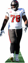 Load image into Gallery viewer, TRISTAN WAIFS TAMPA BAY BUCS #1 80" TALL CARDBOARD CUTOUT STANDEE - PARTY DECOR (Copy) (Copy) (Copy) (Copy) (Copy) (Copy)