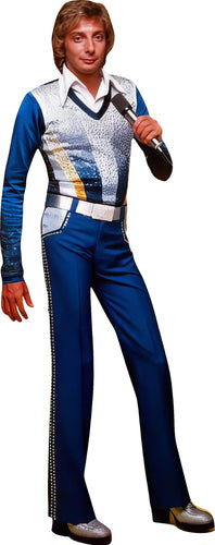 BARRY MANILOW BLUE OUTFIT 72