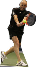 Load image into Gallery viewer, ANDRE AGASSI - PROFESSIONAL TENNIS PLAYER-70&quot; TALL CARDBOARD CUTOUT STANDEE - PARTY DECOR