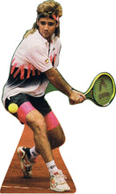 Load image into Gallery viewer, ANDRE AGASSI TENNIS CHAMPION - 71&quot; TALL LIFE SIZE CARDBOARD CUTOUT STANDEE - PARTY DECOR