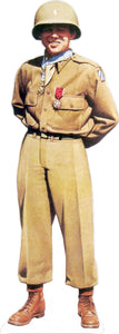 AUDIE MURPHY - 65" TALL-CARDBOARD CUTOUT STANDEE PARTY DECOR