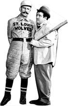Load image into Gallery viewer, ABBOTT &amp; COSTELLO - Who&#39;s On First 71&quot; TALL CARDBOARD CUTOUT STANDEE - PARTY DECOR