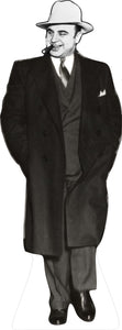 AL CAPONE 75"TALL CARDBOARD CUTOUT STANDEE - PARTY DECOR