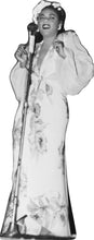Load image into Gallery viewer, BILLIE HOLIDAY - AT THE MIC - 68&quot; TALL CARDBOARD CUTOUT STANDEE - PARTY DECOR