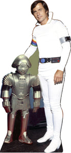 BUCK ROGERS and TWIKI- 73" TALL CARDBOARD CUTOUT STANDEE - PARTY DECOR