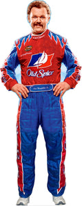 CAL NAUGHTON JR - JOHN C RILEY - NASCAR DRIVER  74" TALL- CARDBOARD CUTOUT STANDEE PARTY DECOR