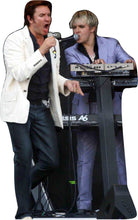 Load image into Gallery viewer, DURAN DURAN  SIMON LE BON &amp; NICK RHODES - 72&quot; TALL CARDBOARD CUTOUT STANDEE PARTY DECOR