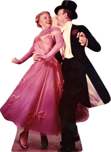FRED ASTAIRE AND GINGER ROGERS - 61" TALL CARDBOARD CUTOUT STANDEE STANDUP PARTY DECOR