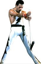 Load image into Gallery viewer, FREDDIE MERCURY - QUEEN  70&#39; TALL- CARDBOARD CUTOUT STANDEE PARTY DECOR