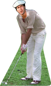 GOLFER - CHEVY CHASE AS TY WEBB 74" TALL CARDBOARD CUTOUT STANDEE - PARTY DECOR