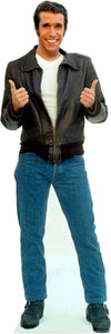 HENRY WINKLER - THE FONZ 66" TALL - LIFE SIZE CARDBOARD CUTOUT STANDEE