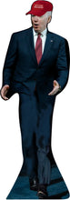 Load image into Gallery viewer, JOE BIDEN LETS GO BRANDON RED CAP   72&quot; TALL CARDBOARD CUTOUT STANDEE - PARTY DECOR