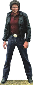 KNIGHT RIDER DAVID HASSELHOFF 76" TALL CARDBOARD CUTOUT STANDEE - PARTY DECOR