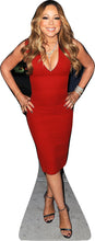 Load image into Gallery viewer, MARIAH CAREY 70&quot;TALL CARDBOARD CUTOUT STANDEE PARTY DECOR