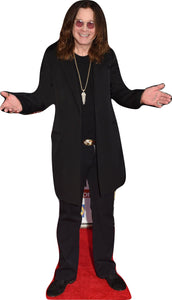OZZY OSBOURNE - 70's-80's-90s - 69" TALL- LIFE SIZE CARDBOARD CUTOUT STANDEE - PARTY DECOR