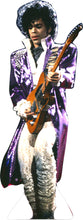 Load image into Gallery viewer, Prince Songwriter Purple Guitar 63&quot; Tall Cardboard Cutout Standee