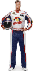 RICKY BOBBY - NASCAR DRIVER - 76" TALL - LIFE SIZE CARDBOARD CUTOUT STANDEE