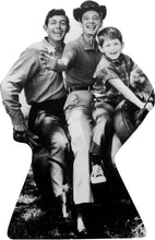 Load image into Gallery viewer, SHERIFF ANDY/ DEPUTY BARNEY FIFE/ OPIE - 72&quot;TALL LIFE SIZE CARDBOARD CUTOUT STANDEE - PARTY DECOR
