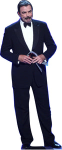 TOM SELLECK - TUX -AWARDS - 76"TALL LIFE SIZE CARDBOARD CUTOUT STANDEE - PARTY DECOR