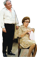 Load image into Gallery viewer, ARCHIE &amp; EDIE BUNKER - ALL IN THE FAMILY -71&quot; TALL-CARDBOARD CUTOUT STANDEE PARTY DECOR