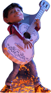 COCO- MIGUEL PLAYS GUITAR IN THE LAND OF THE DEAD - 60" TALL LIFE SIZE CARDBOARD CUTOUT STANDEE PARTY DECOR