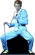 Load image into Gallery viewer, DAVID BOWIE BLUE SUIT 68&quot; TALL CARDBOARD CUTOUT STANDEE - PARTY DECOR