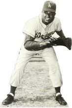 Load image into Gallery viewer, DON NEWCOMBE- BKLYN DODGERS - PRO BASEBALL PITCHER -  71&quot; TALL CARDBOARD CUTOUT STANDEE PARTY DECOR