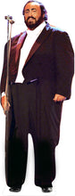 Load image into Gallery viewer, LUCIANO PAVAROTTI at the mic 71&quot; TALL CARDBOARD CUTOUT STANDEE - PARTY DECOR