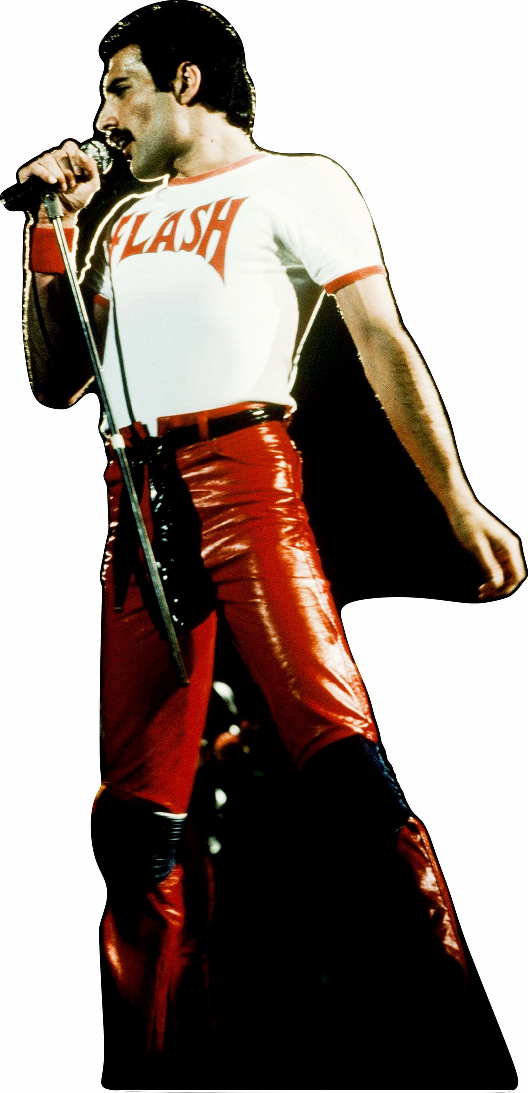 Freddie Mercury with Flash Shirt from Queen 72