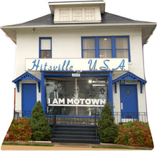 Load image into Gallery viewer, MOTOWN BLDG - HITSVILLE USA- 44&quot; TALL CARDBOARD CUTOUT STANDEE - PARTY DECOR