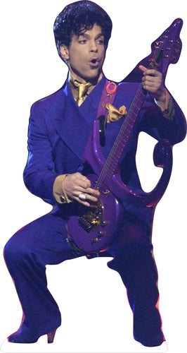 PRINCE PURPLE SUIT GOLD TIE 63