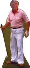 Load image into Gallery viewer, Ted Knight - Golfer on the Green 70 &quot; TALL CARDBOARD CUTOUT STANDEE - PARTY DECOR