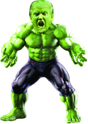 Hulk Donald Trump Cardboard Cutout 66